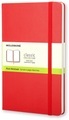 Moleskine classic, Pocket Size, Plain Notebook, red