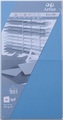 ARTOZ Karten 1001 310x155mm 107452264 220g. marineblau 5 Blatt