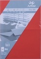 ARTOZ Karten 1001 B6 107362265 220g. rot 5 Blatt