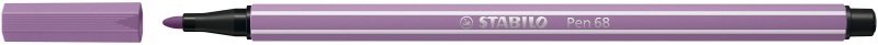  Stabilo Pen 68, 1.0mm, grau violett, Fasermaler, 68/62 