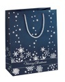 Sigel Geschenktasche Silver Snowflakes Set