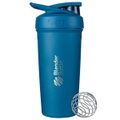 24oz / 710ml BlenderBottle Strada Thermo Edelstahl, Ocean Blue