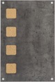 Securit Kreidetafel Living Wall, grau, 63cm x 41cm x 2cm, LW-GY-58