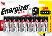 Energizer E300671200 - AA Batterien (Silber/Schwarz)