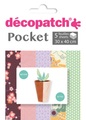 Decopatch Papier Pocket, Nr. 25, 5 Blatt à 30cm x 40cm, DP025C
