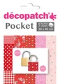 Decopatch Papier Pocket, Nr. 28, 5 Blatt à 30cm x 40cm, DP028C