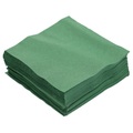 PAPSTAR, Papstar Servietten, 3-lagig, dunkelgrün, PAP86974, (50 Stück)