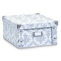 Zeller Aufbewahrungsbox, 31cm x 26cm x 14cm, Vintage, 17972