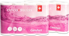 Wipac, Wipac - Oeco Swiss Haushaltsrollen Comfort - 3-Lagig , 4er Pack