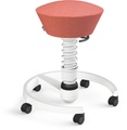 Aeris, AERIS Sitzhocker Swopper 102HBSTWHWHC rosa/weiss, mit Rollen