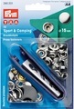 PRYM Druckknopf silber