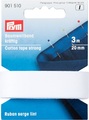 Prym, Prym - Baumwollband 20 mm, Weiss
