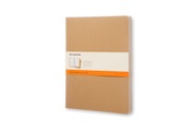 undefined, Moleskine Cahier, 3er Set, XXL, Liniert, packpapierbraun