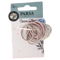 Parsa Nature Love Haargummi, mehrfarbig 3.00 cm, 15 Stk., Bambus-Viskose