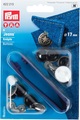 Prym Jeansknopf American Star 17 mm, Karte 8 Stk.