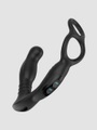 SIMUL8 Vibrating Dual Motor Anal Cock Und Ball Toy Schwarz | Nexus