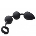 Tom Of Finland Weighted Analkugel Perlen Schwarz | XR Brands