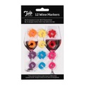 12 Weinglas Marker