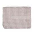 Big Waffle Badetuch 100x150cm dusty lavendel Biobaumwolle