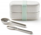 Besteck-Set 3tlg mit Etui beige organic