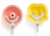 Lekue - 4er-Pack Eislutscher - Gelb und Rot
