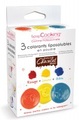 Scrapcooking - 3er-Set Lebensmittelfarbstoffe - Multicolor