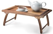 Continenta, Continenta - Bett-Tablett 61 x 35 x 7 - Braun