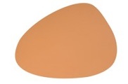 Cosy & Trendy, Tischset cognac, Leder, 41x30 cm, oval