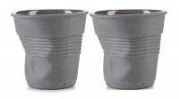 Revol - 2-teiliges Espressotassen-Set - Grau