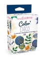 3-tlg. Set Lebensmittelfarben Deko grün blau gold 3x5g