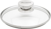4x Glasdeckel mit Edelstahlring 22cm