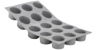 1x Elastomoule Backform 30x17.6cm für 15 Muffins