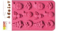 Silikonform Weihnachtsschokolade 20 x 14.5cm