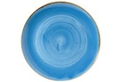 Churchill - Suppenteller Stonecast - Blau