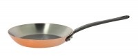 INOCUIVRE Bratpfanne KupferEdelstahl Ø24cm, Gusseisengriff