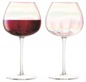 2er Set Pearl Rotweinglas 460ml Perlmutt