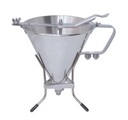1x KWIK PRO Saucen-u. Fondanttrichter 1.9lt. Ø19cm mit Ständer