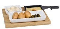 Nouvel, Nouvel Bambus Raclette-Teller 5-tlg 25 x 25 cm