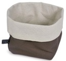Brotkorb klein, Braun 12.5x12.5x12cm ohne Warmhaltekissen