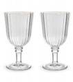 2er Set Gläser aus Acryl 460ml, gold