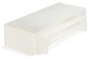 Mealplak, 3er Set Sweety Tablar für Buffet weiss Nacryl