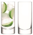 2er Set Bar Longdrink Glas 420ml Klar