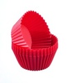Westmark, 4x 6 Stk. Silikon-Muffinformen, Ø 7 cm, rot