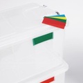Farbcode Clips zu Lagerbehälter Set 2x4 Farben