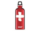 SIGG, SIGG Alu-Trinkflasche SWISS RED 0,6l in rot