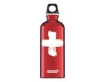 SIGG, SIGG Alu-Trinkflasche SWISS RED 0,6l in rot