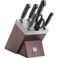 Zwilling Kitchen, Zwilling Pro Holz Messerblock mit Schärfer, 7-tlg.