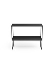 Konsolentisch - 2 Ablagen Bull Black 29x78x62cm