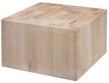 Contacto, Hackblock Weissbuche30x30x20cm ohne Untergestell