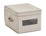 Zeller - Aufbewahrungsbox Stripes - Beige